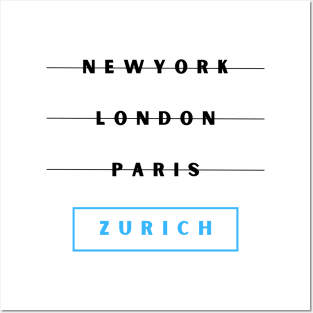 Choose Zurich Posters and Art